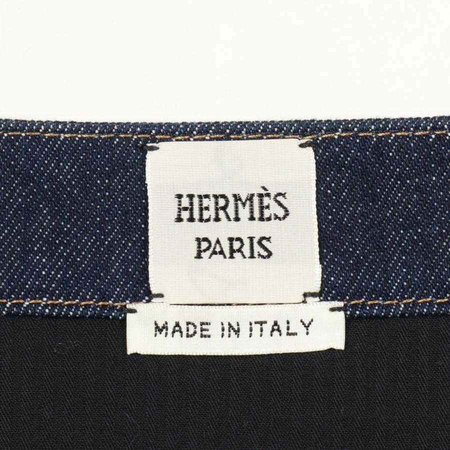 エルメス セリエボタン ブランドオフ HERMES コットン スカート 中古 レディース_2