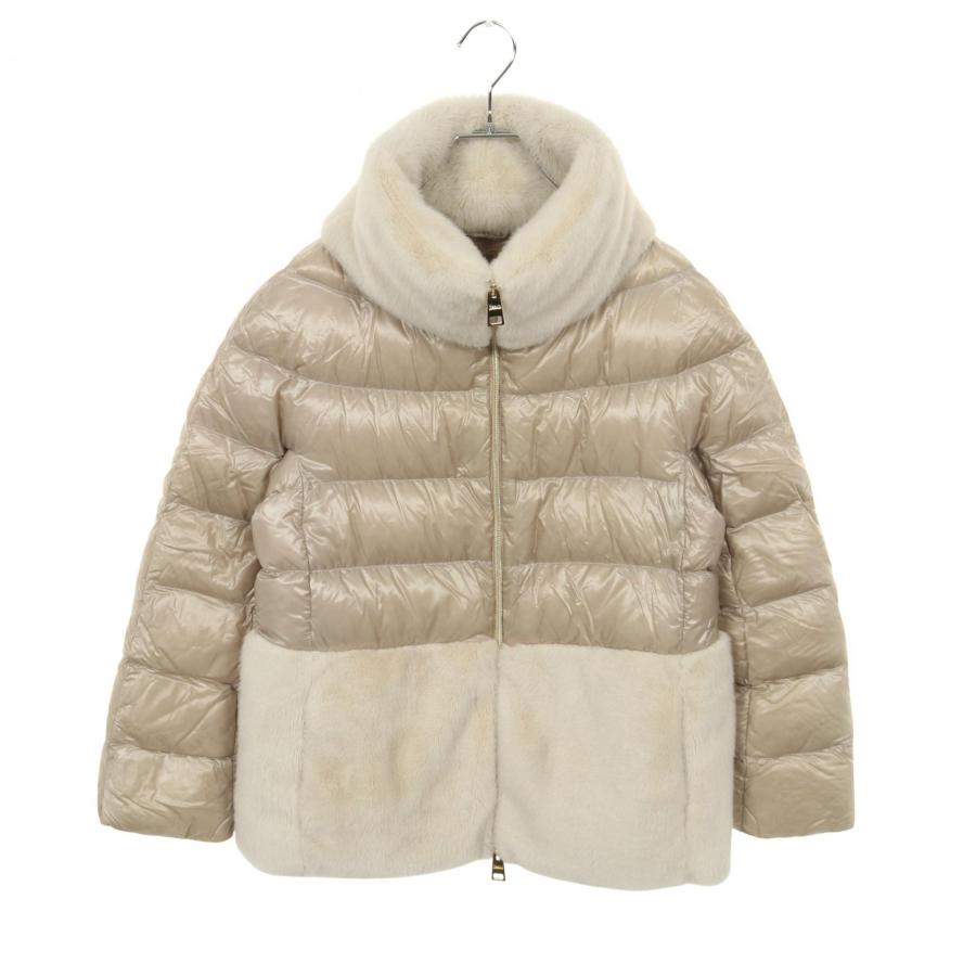 HERNO（ヘルノ） エコファー ブランドオフ ナイロン ダウンジャケット 中古 レディース : ブランドオフ Yahoo!店 - 通販 ...