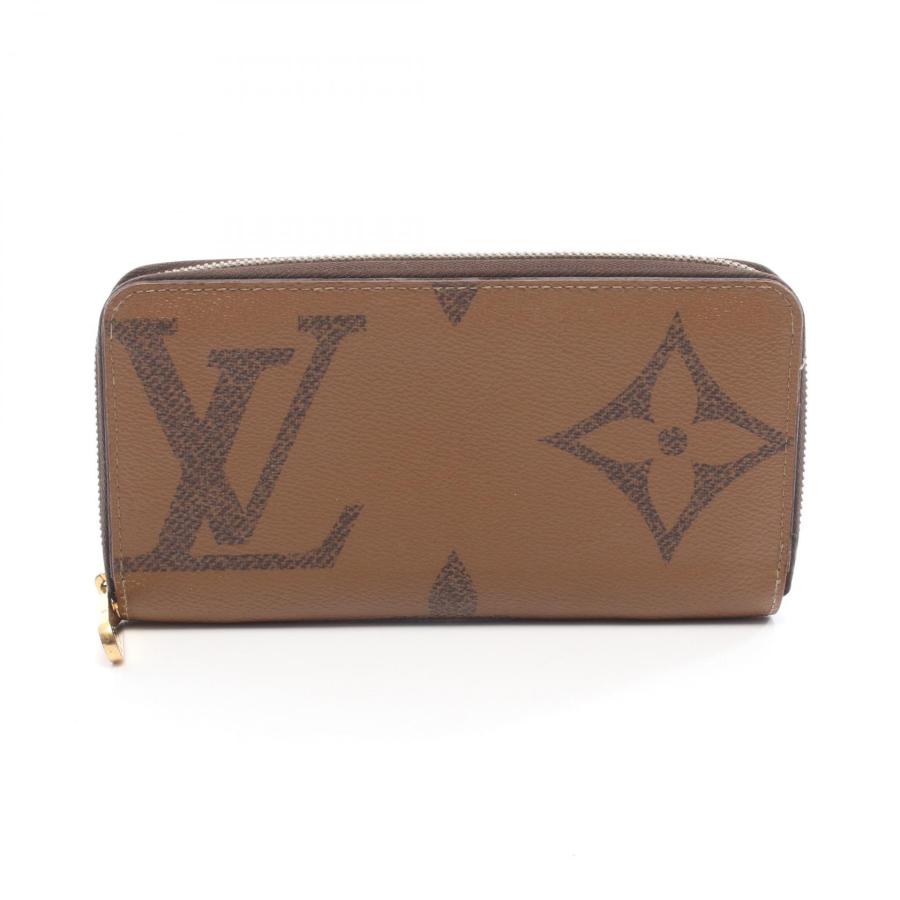 鑑定済 ルイ・ヴィトン ジッピー・ウォレット モノグラム ジャイアント・リバース LOUIS VUITTON（ルイ・ヴィトン） ジッピーウォレット モノグラム