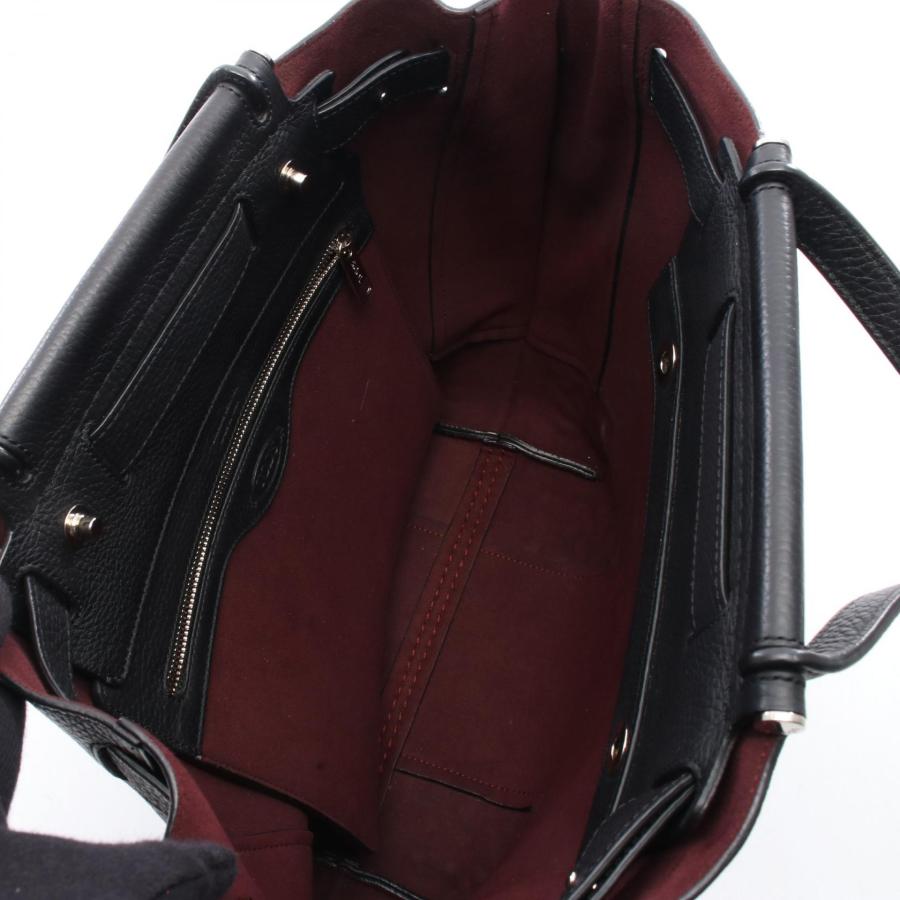 トッズ ウェーブ ブランドオフ TOD'S レザー トートバッグ 中古