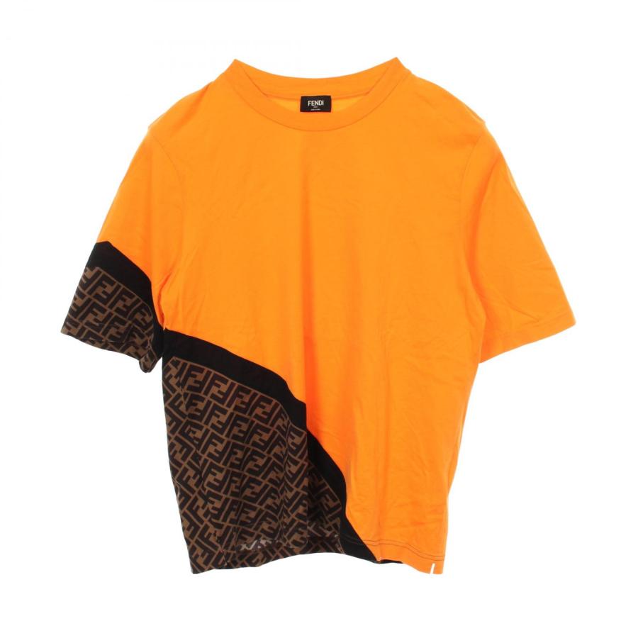FENDI（フェンディ） ズッカ ブランドオフ コットン 半袖Tシャツ 中古 