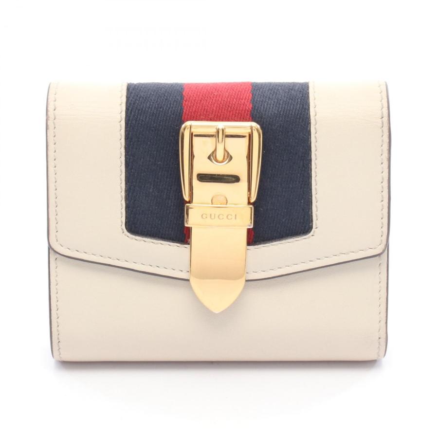 GUCCI（グッチ） SYLVIE シルヴィ ウェブライン ブランドオフ レザー