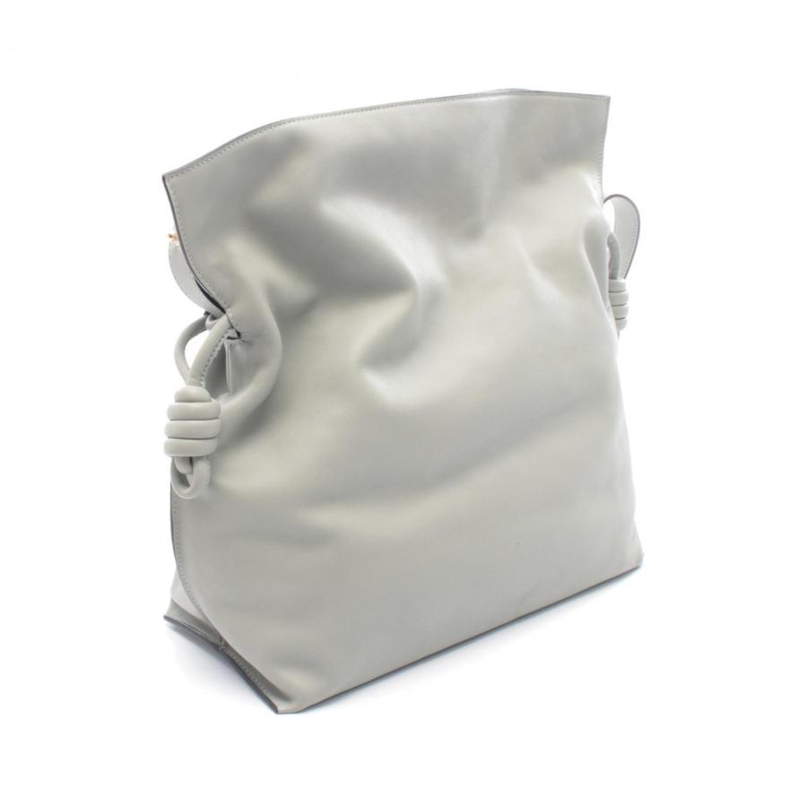 LOEWE（ロエベ） フラメンコクラッチ ラージ ブランドオフ レザー 