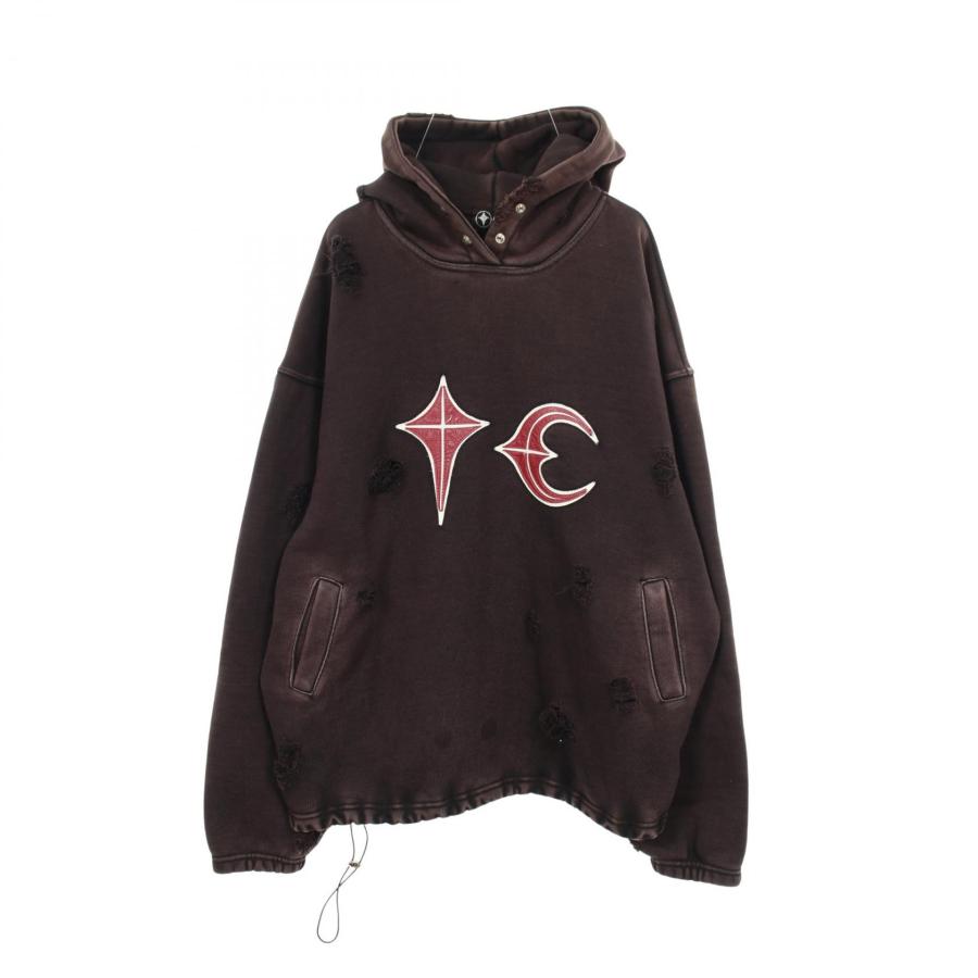 サグクラブ ROCK HOODIE ブランドオフ THUG CLUB コットン パーカー