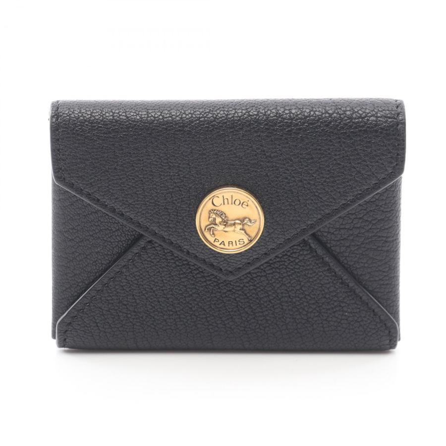 Chloe（クロエ） Envelope ブランドオフ レザー カードケース レザー