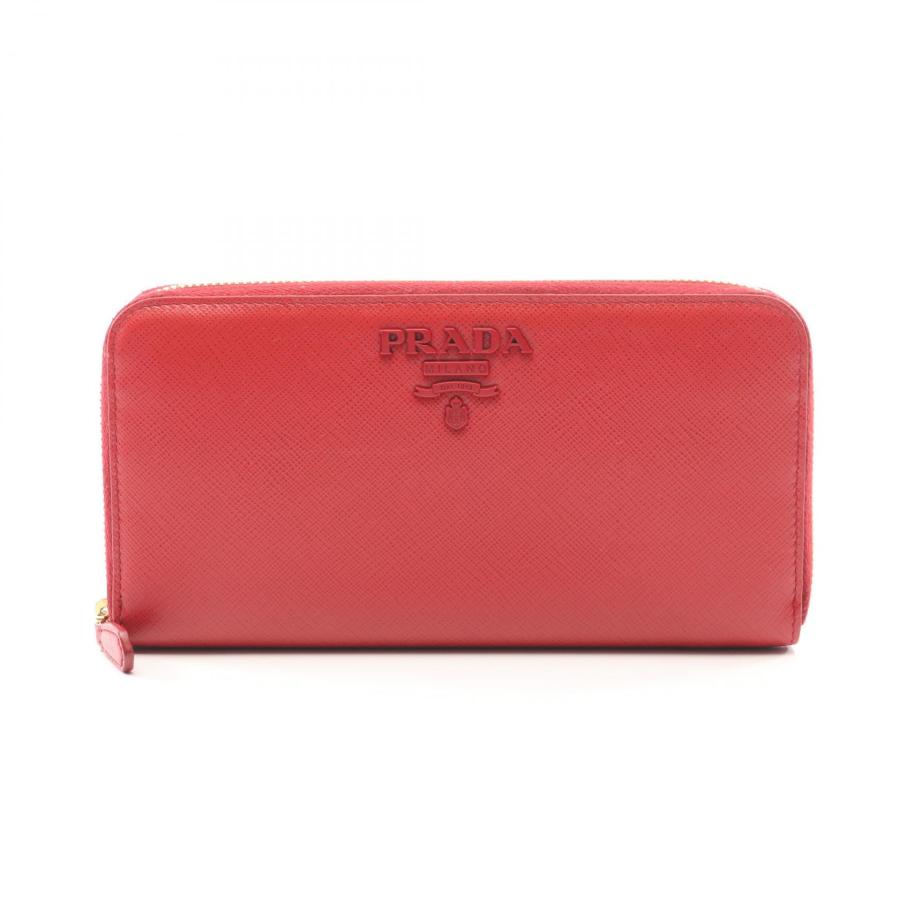PRADA（プラダ） ブランドオフ レザー ラウンド長財布 サフィアーノ