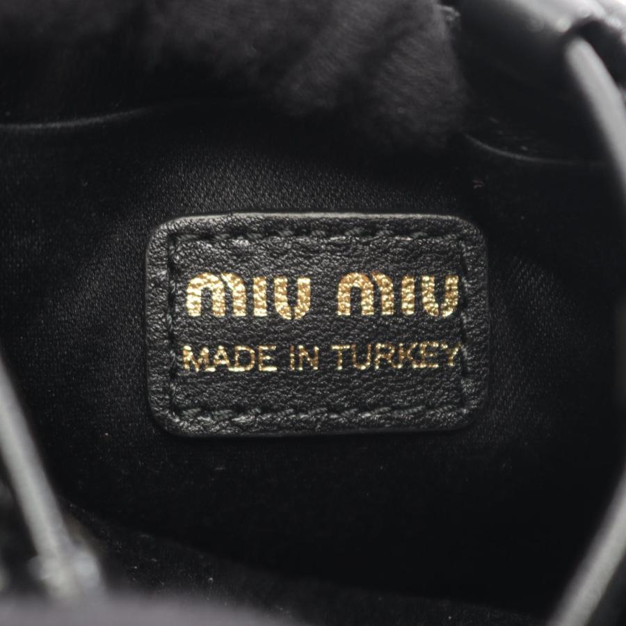 ミュウ マテラッセ マイクロバッグ ブランドオフ Miu レザー