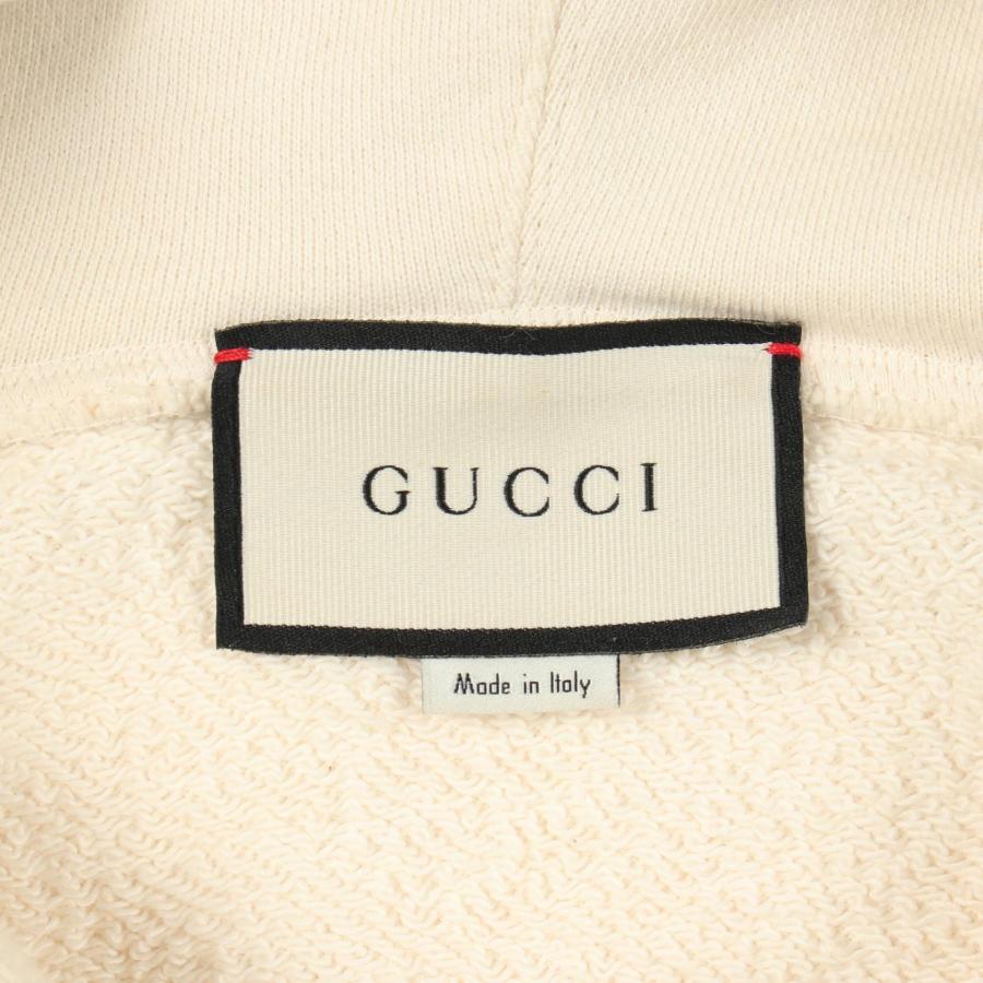 GUCCI グッチ パーカー ブレードロゴ スパンコール GUCCI（グッチ） ブレードロゴ スパンコール ブランドオフ コットン