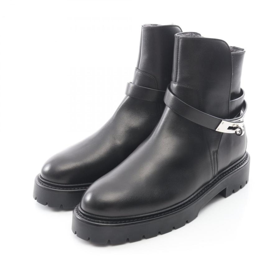 【美品】エルメス　ヴェオ　ケリー金具　ジョッパーブーツ　アンクルブーツ　レザー HERMES（エルメス） ヴェオ ケリーバックル アンクル ブランドオフ