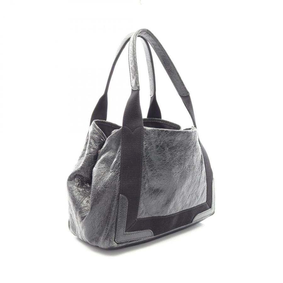 未使用級✨ BALENCIAGA バレンシアガ ネイビーカバス S レザー BALENCIAGA（バレンシアガ） NAVY CABAS S ネイビーカバ ブランドオフ
