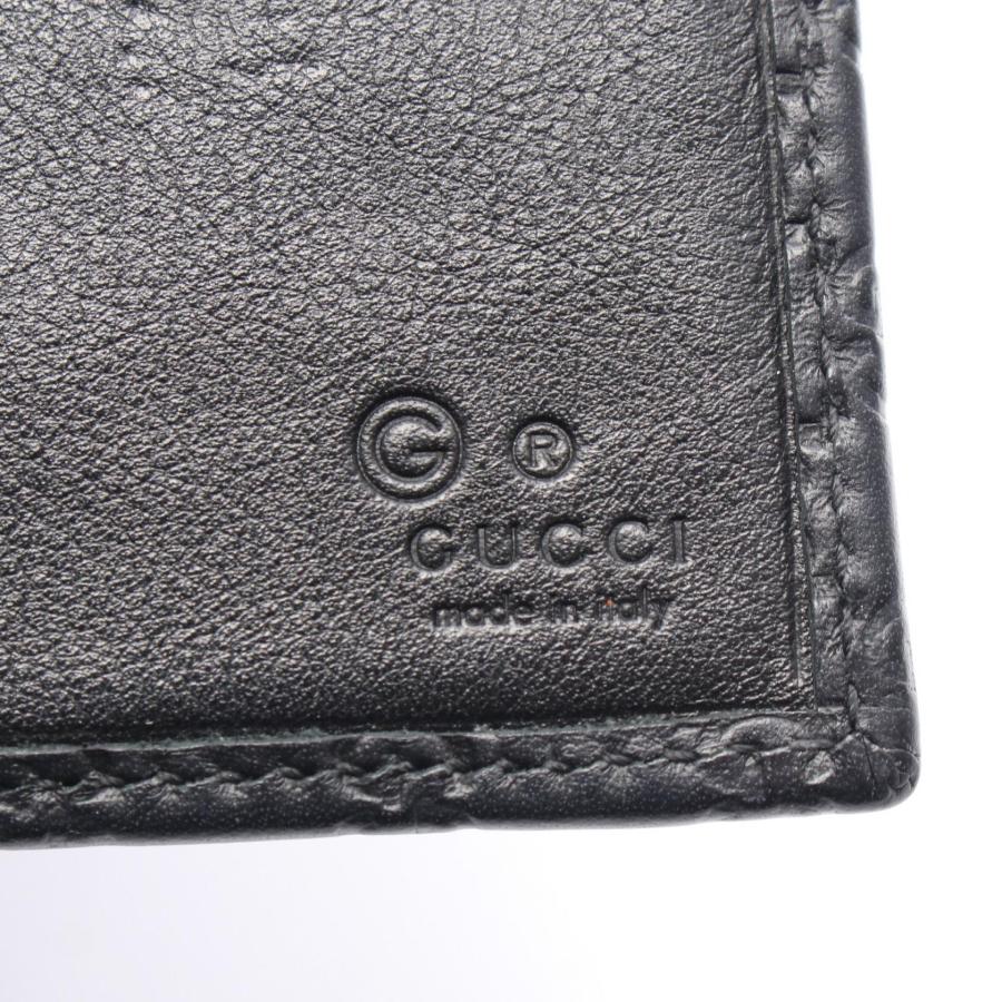 GUCCI（グッチ） マイクログッチシマ ブランドオフ レザー 二つ折り長