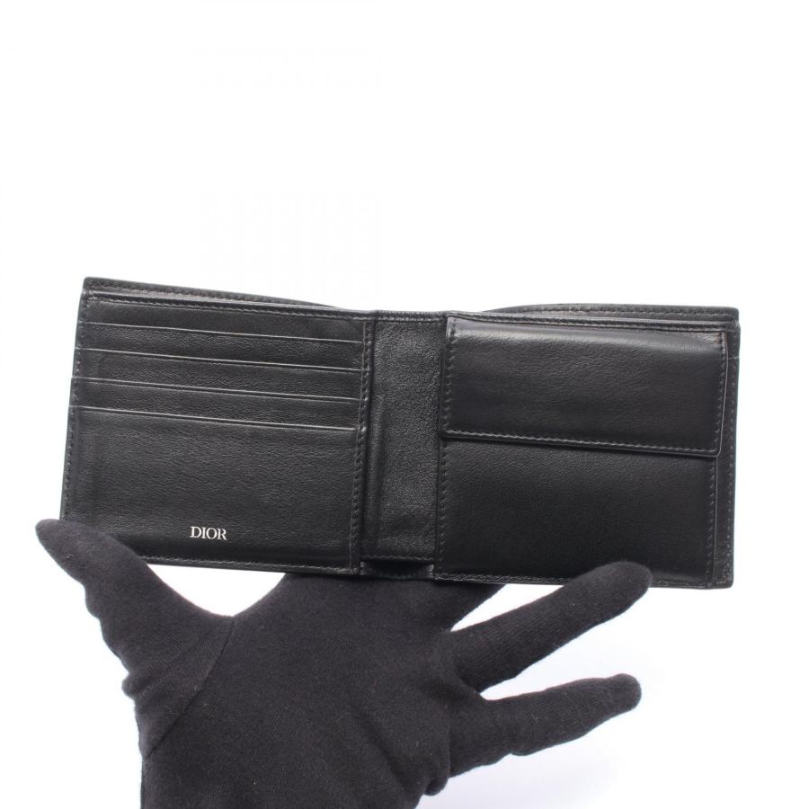 ディオール オブリーク ギャラクシー ブランドオフ Dior レザー 二