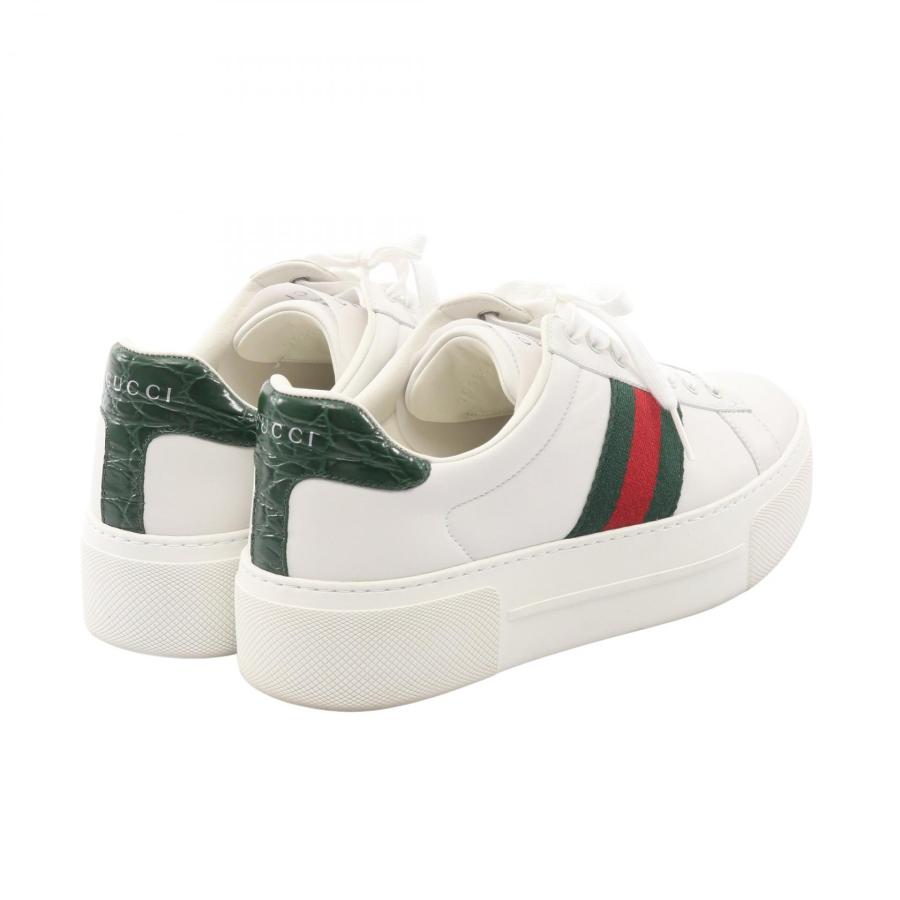 GUCCI（グッチ） ACE エース シェリーライン ブランドオフ レザー