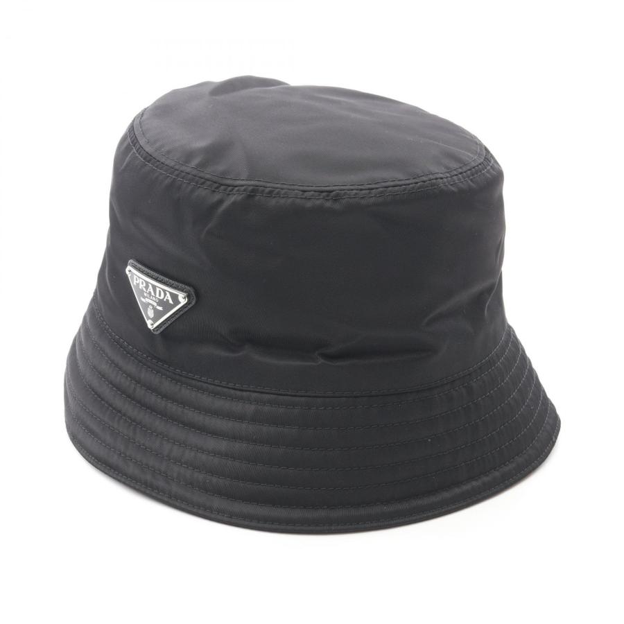 PRADA Re-Nylon バケットハット ブラック 国内正規品 新品未使用 PRADA（プラダ） Re-Nylon バケット ブランドオフ ナイロン ハット