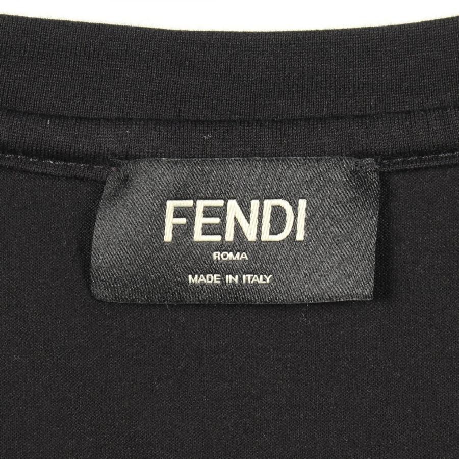 FENDI（フェンディ） モンスター ジップ ブランドオフ コットン 半袖T