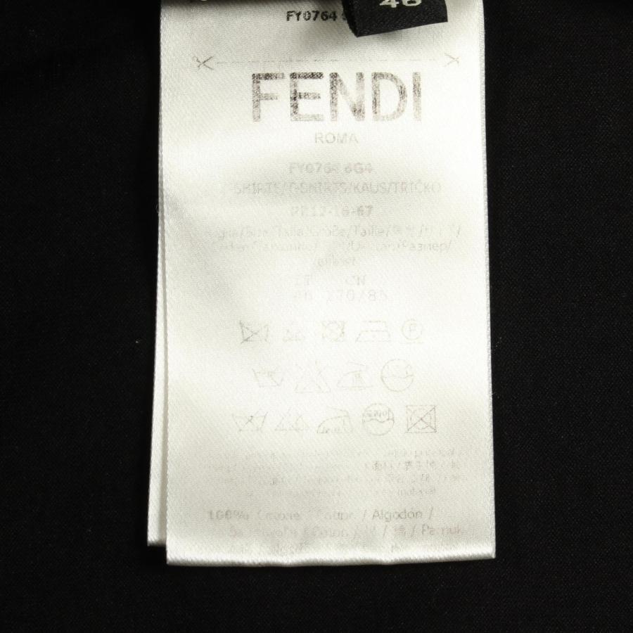 FENDI（フェンディ） モンスター ジップ ブランドオフ コットン 半袖T