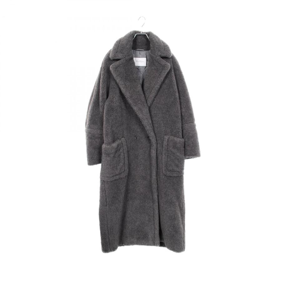 最新作　MAX MARA テディベアコート　カディアック 　グレー　XS Max Mara（マックスマーラ） カディアック テディベア ブランドオフ