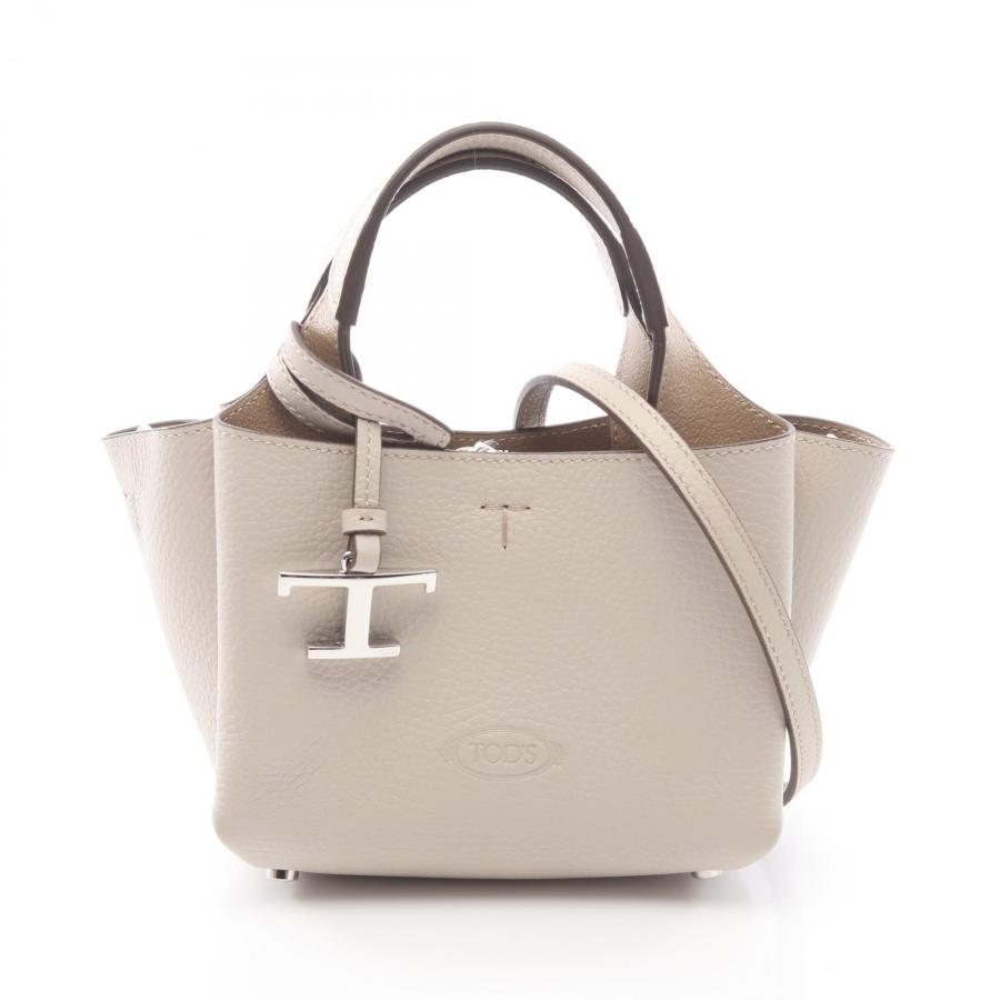 トッズ Tタイムレス マイクロ 2WAY ブランドオフ TOD'S レザー