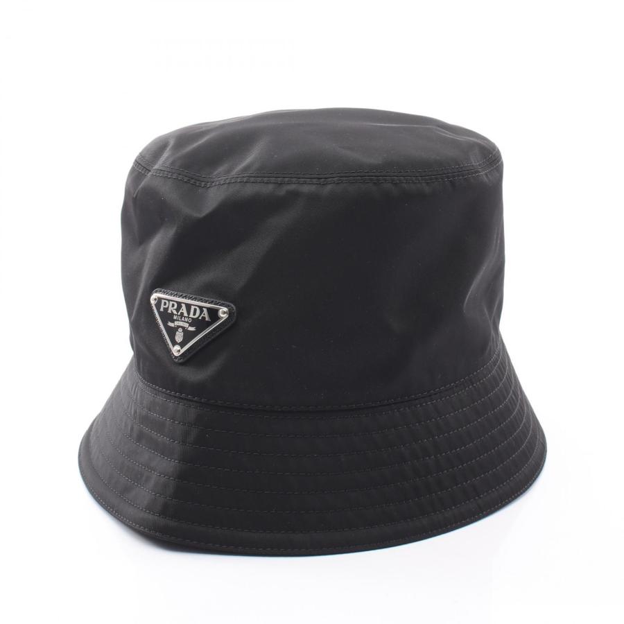 【新品】PRADA プラダ トライアングルロゴ RE-NYLON バケットハット PRADA（プラダ） Re-Nylon トライアングルロゴ バケット ブランドオフ
