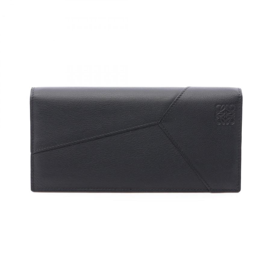 LOEWE（ロエベ） パズル ホリゾンタル ウォレット ブランドオフ レザー