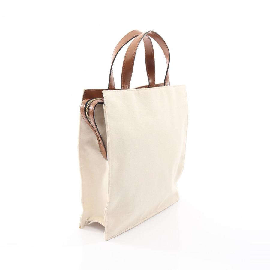MARNI 【新品未使用】 MARNI（マルニ） SMALL ZIPPED TOTE ブランドオフ キャンバス トート