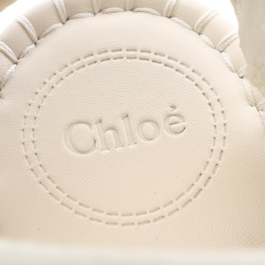 Chloe（クロエ） Nama ウェッジ ブランドオフ レザー サンダル 中古