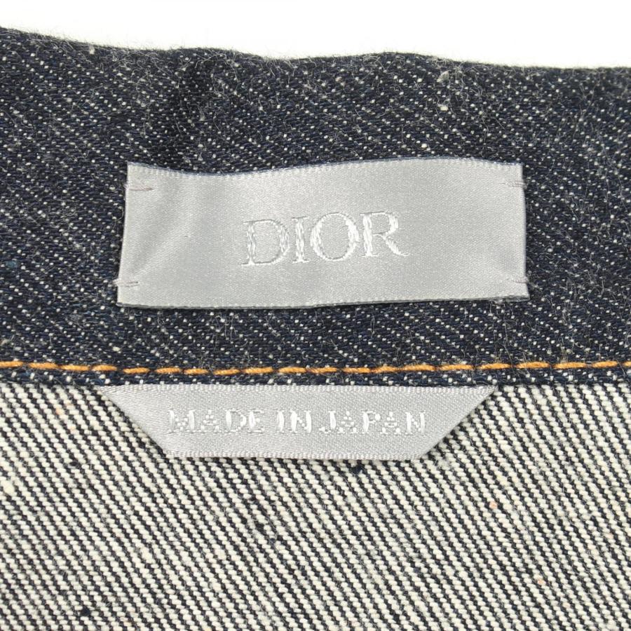 ディオール DIOR × sacai ロゴ ブランドオフ Dior コットン デニム