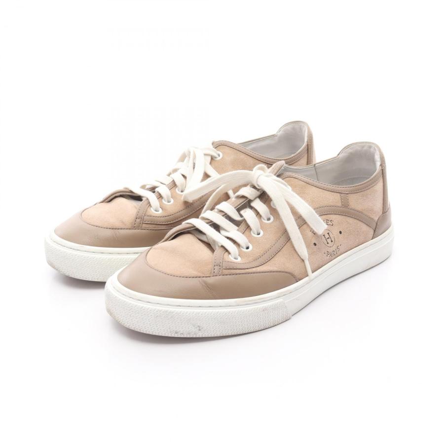 HERMES（エルメス） ゲット ブランドオフ レザー スニーカー