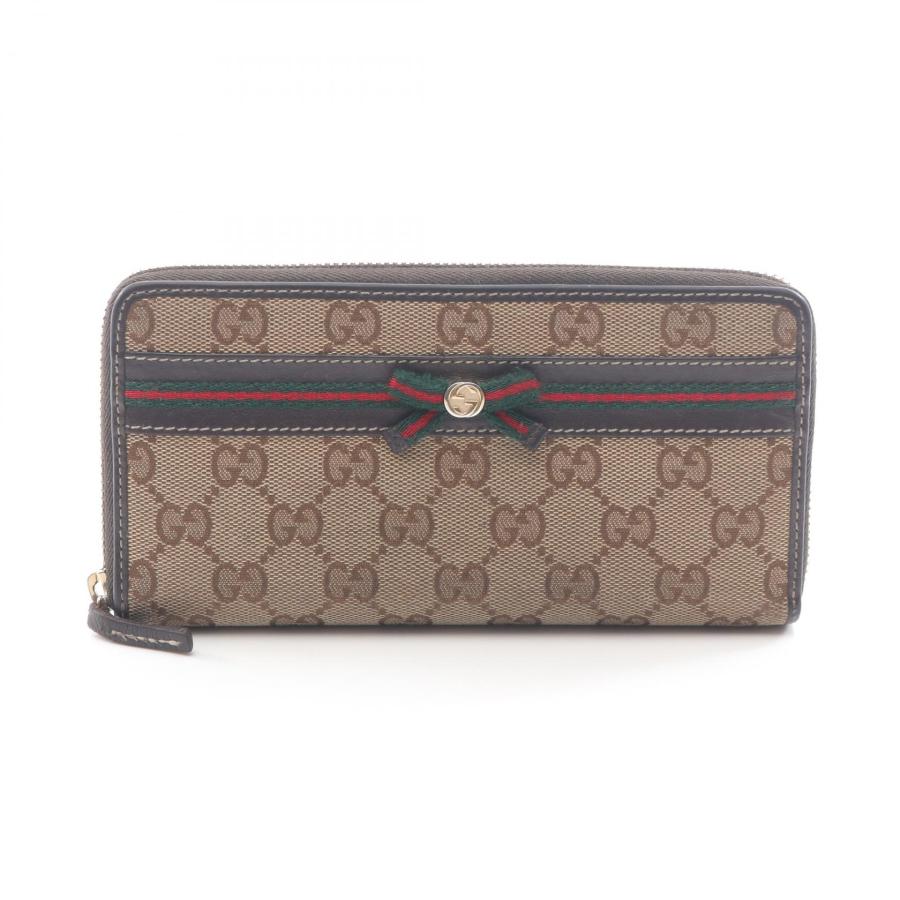 ✨美品✨グッチ　財布　シェリーライン　GG キャンバス　レザー GUCCI（グッチ） メイフェア GGキャンバス シェリーライン ブランド