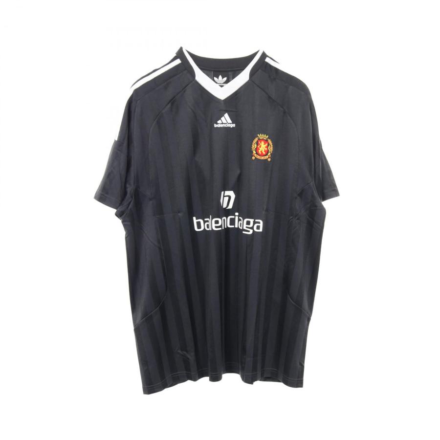バレンシアガ×アディダス ブラック 2サイズ アパレル 半袖Tシャツ メンズ 未使用品 小物【中古】 BALENCIAGA（バレンシアガ） × adidas ゲーム ブランドオフ その他