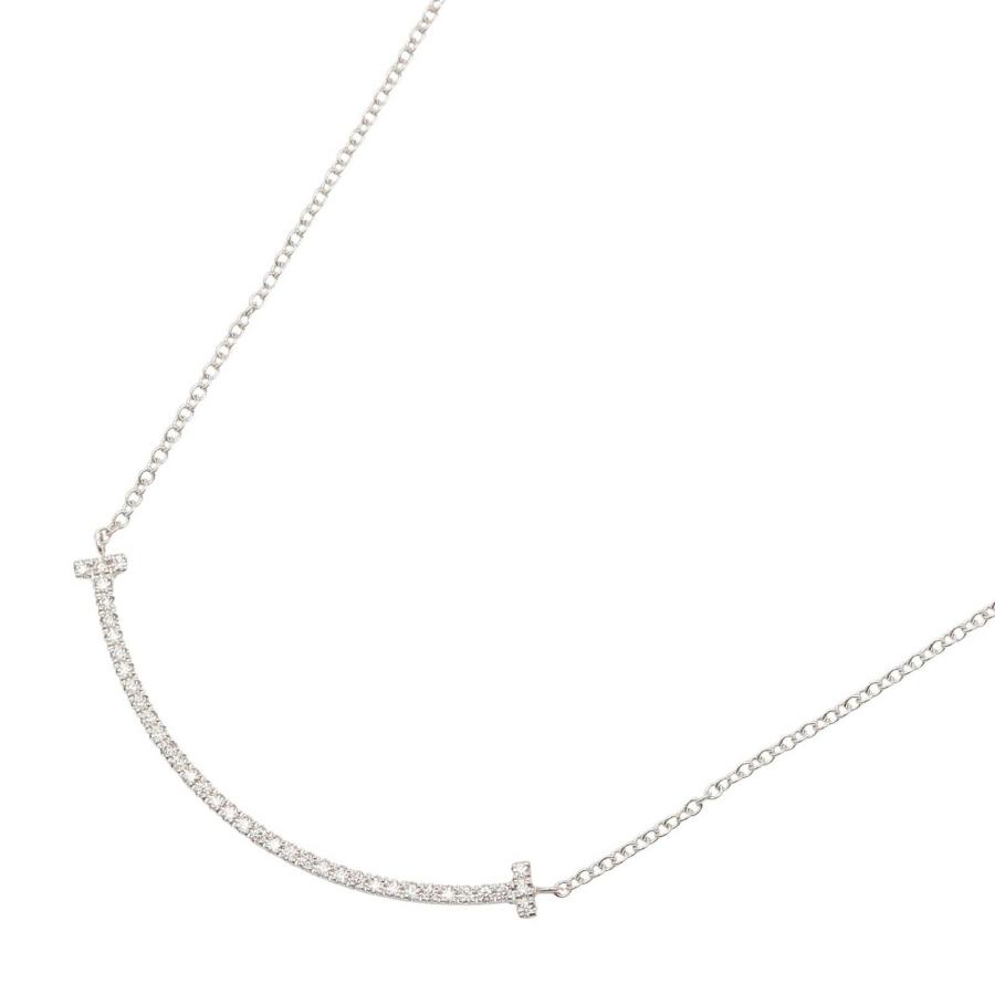 TIFFANY&Co.（ティファニー） Tスマイル スモール ダイヤ ネックレス