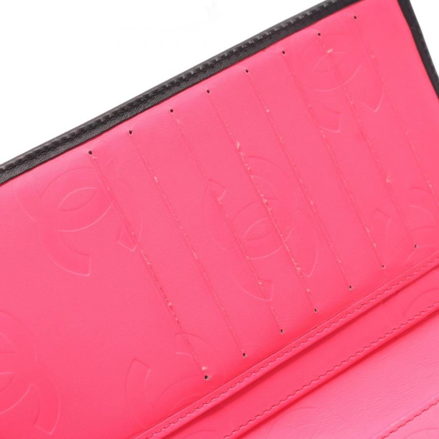 CHANEL（シャネル） カンボンライン ブランドオフ レザー 二つ折り長
