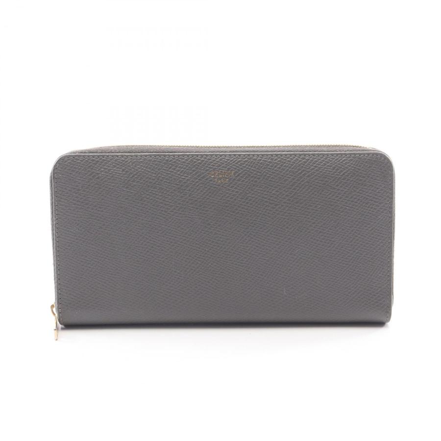 CELINE ラージ ジップドウォレット ラウンドジップ　長財布 CELINE（セリーヌ） ラージ ジップドウォレット ブランドオフ レザー
