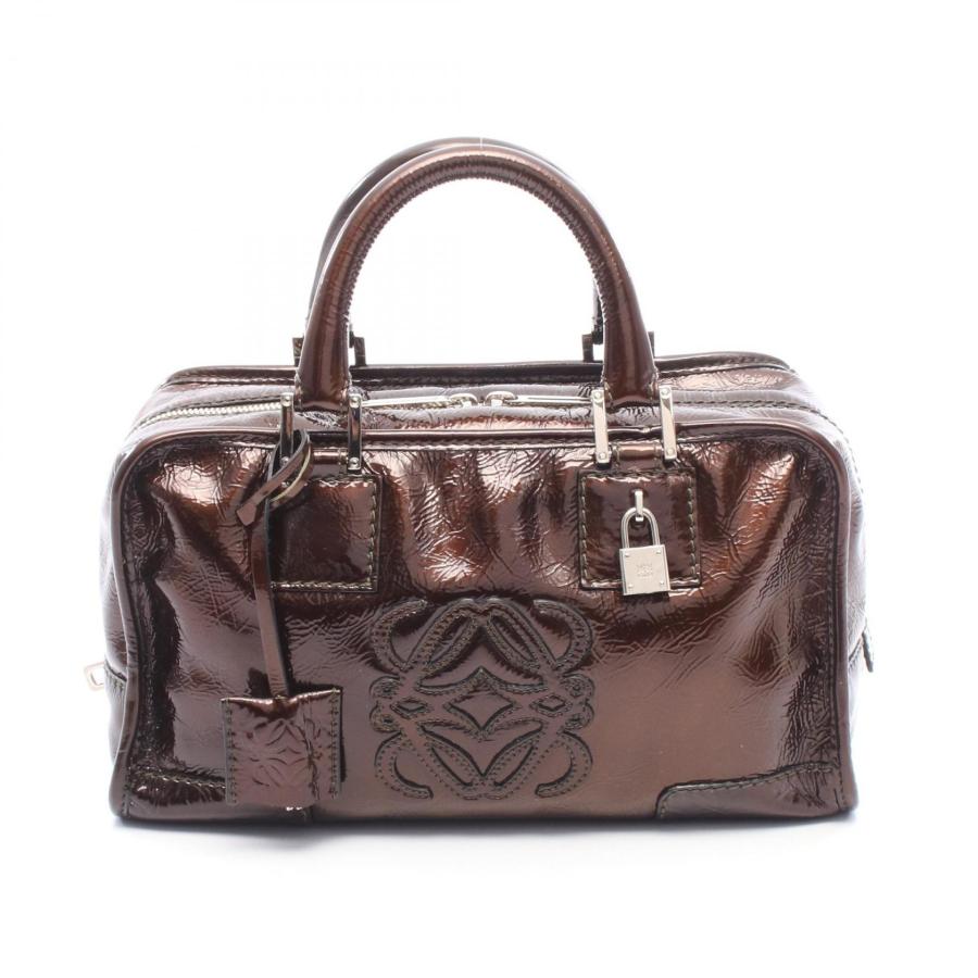 LOEWE ロエベ　アマソナ28中古 LOEWE（ロエベ） 爆買 アマソナ28 ブランドオフ パテントレザー