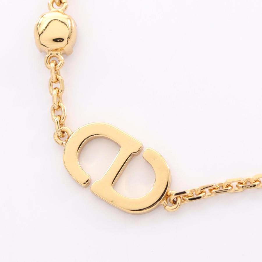 【美品】Christian Dior ゴールドメッキ ブレスレット　GP 喜平 ディオール CDロゴ ブランドオフ Dior GP（ゴールドメッキ