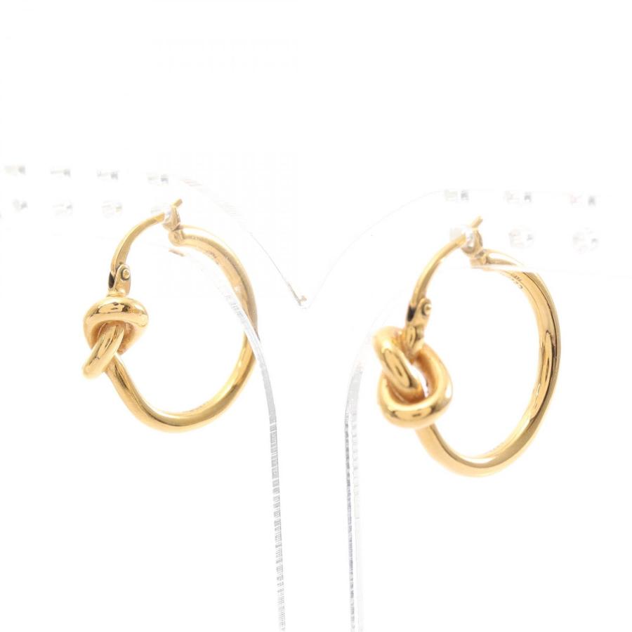 セリーヌ ノットピアス ゴールド 【訳あり品】 CELINE（セリーヌ） ノット フープ ブランドオフ CELINE GP（ゴールド