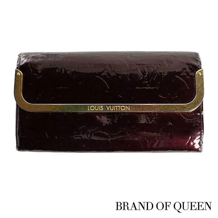 ルイヴィトン 長財布 LOUIS VUITTON 破格本物 ヴェルニ 