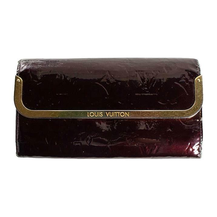 ルイヴィトン 長財布 LOUIS VUITTON 破格本物 ヴェルニ