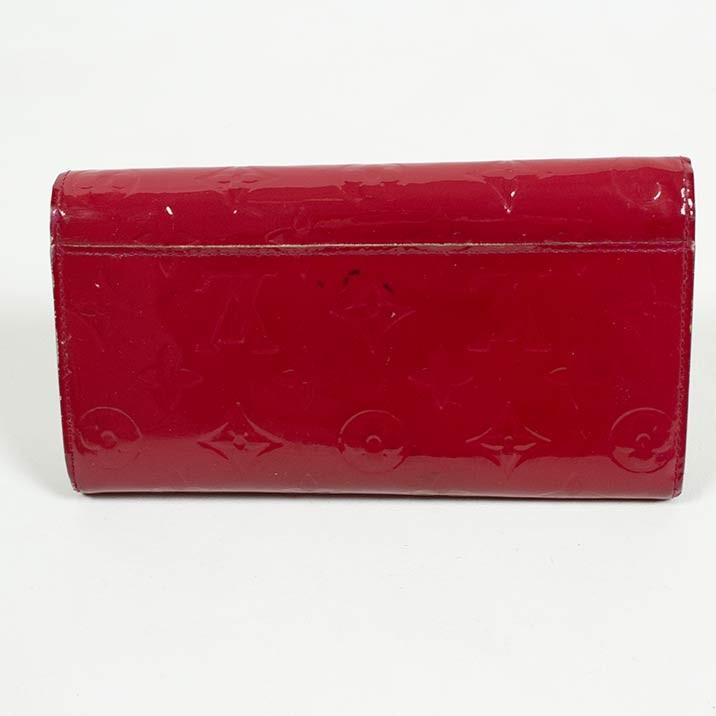 ルイヴィトン 長財布 LOUIS VUITTON 破格本物 ヴェルニ ポルトフォイユ 