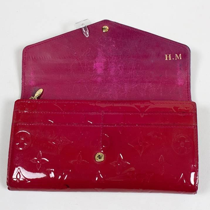 ルイヴィトン 長財布 LOUIS VUITTON 破格本物 ヴェルニ ポルトフォイユ