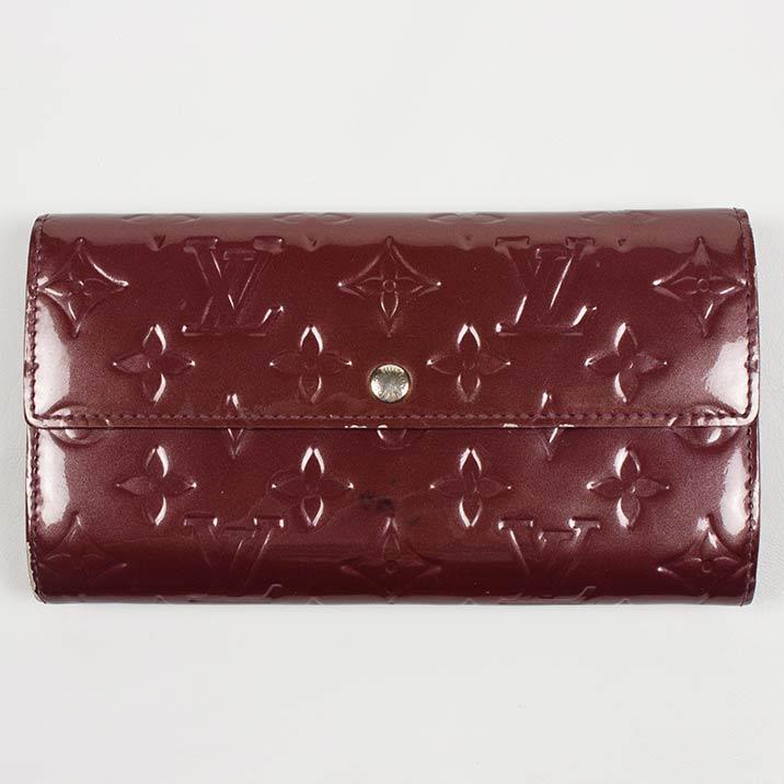 ルイヴィトン 長財布 Louis Vuitton 破格本物 ヴェルニ ポルトフォイユ サラ ヴィオレ 紫 中古 売れ筋 ポイント２倍 送料無料 ファッション雑貨ブランドクイーン 通販 Yahoo ショッピング