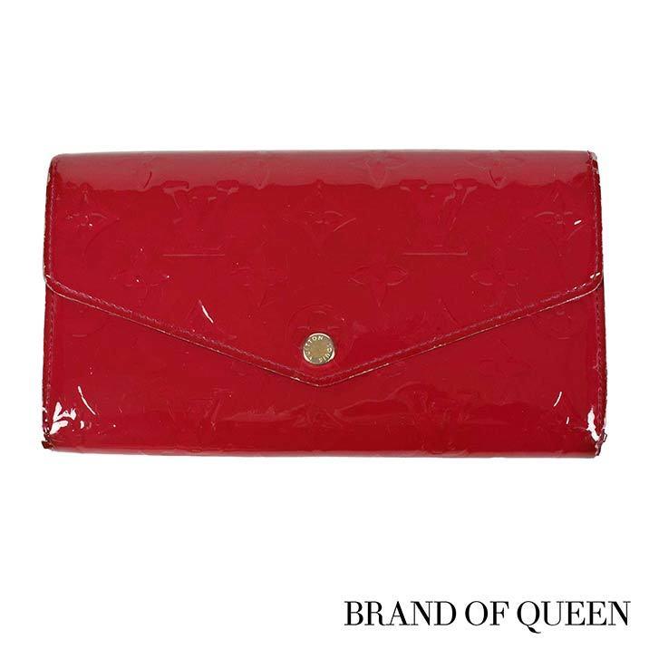 ルイ・ヴィトンのヴェルニ ポルトフォイユ・サラ 長財布