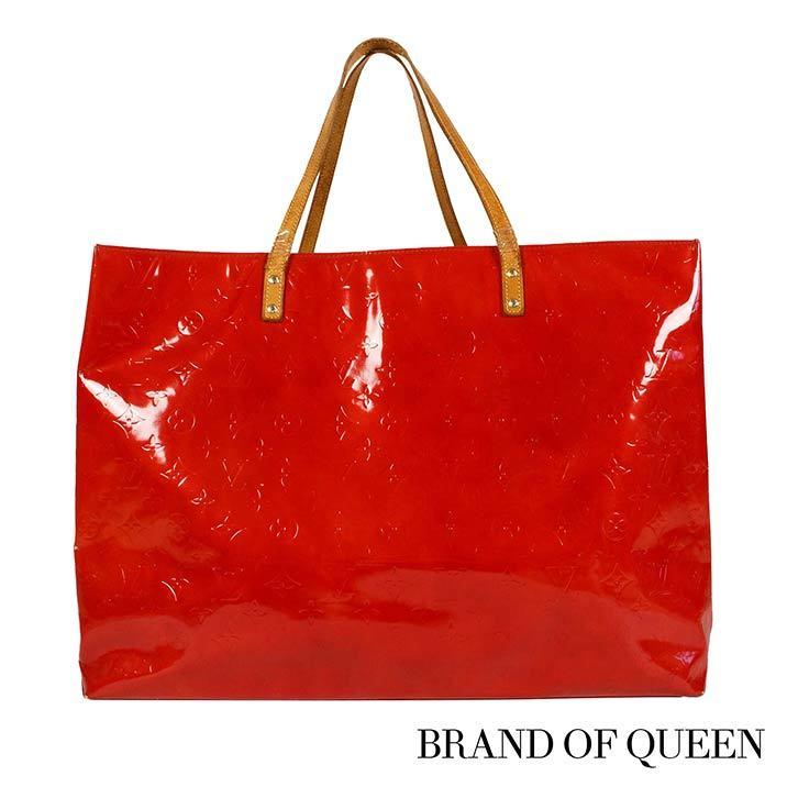 ルイヴィトン トートバッグ Louis Vuitton 破格本物 ヴェルニ リードgm ルージュ 赤 中古 売れ筋 ポイント２倍 送料無料 ファッション雑貨ブランドクイーン 通販 Yahoo ショッピング