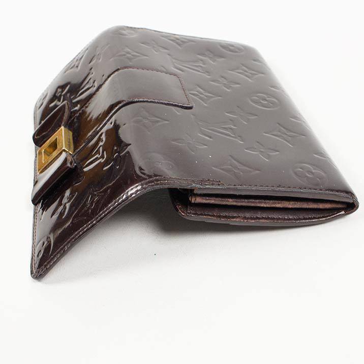ルイヴィトン 長財布 LOUIS VUITTON 破格本物 ヴェルニ