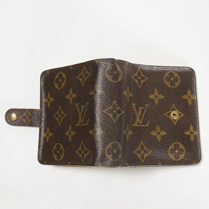 ルイヴィトン 財布 二つ折り LOUIS VUITTON 破格本物 モノグラム