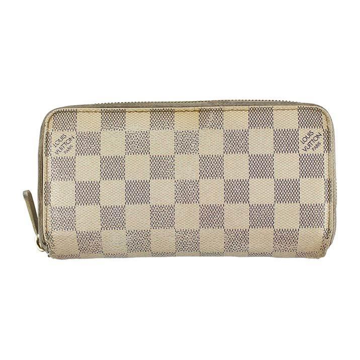 ルイヴィトン 長財布 LOUIS VUITTON 破格本物 ダミエアズール ジッピーウォレット  中古 売れ筋 ポイント２倍 送料無料｜brandofqueen｜02