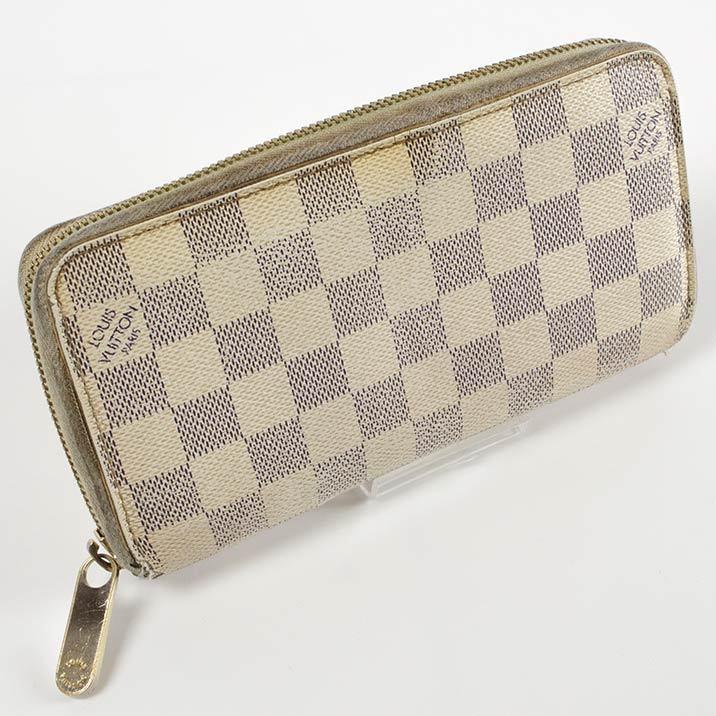 ルイヴィトン 長財布 LOUIS VUITTON 破格本物 ダミエアズール ジッピーウォレット  中古 売れ筋 ポイント２倍 送料無料｜brandofqueen｜11