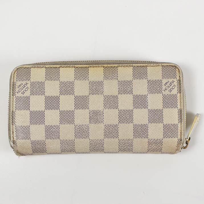 ルイヴィトン 長財布 LOUIS VUITTON 破格本物 ダミエアズール ジッピーウォレット  中古 売れ筋 ポイント２倍 送料無料｜brandofqueen｜03