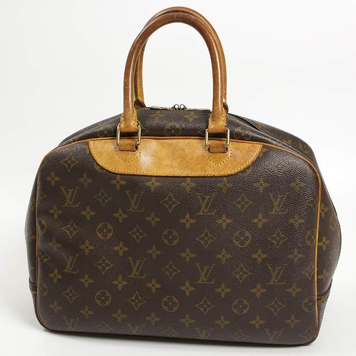 本物LOUIS VUITTON☆ヴィトン ドーヴィル モノグラム ハンドバッグ