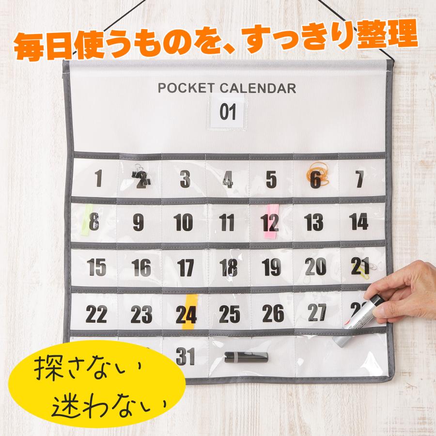 お薬カレンダー 1ヶ月 毎日ずっと使える 壁掛けカレンダー ウォール